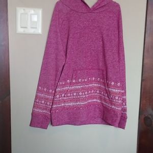 Pink aztec kids sweatshirt